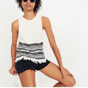 Madewell Villagrove Sweater Tank in Bright